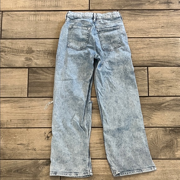 H&M girls Wide Leg Denim Jeans size 10 - Picture 4 of 4